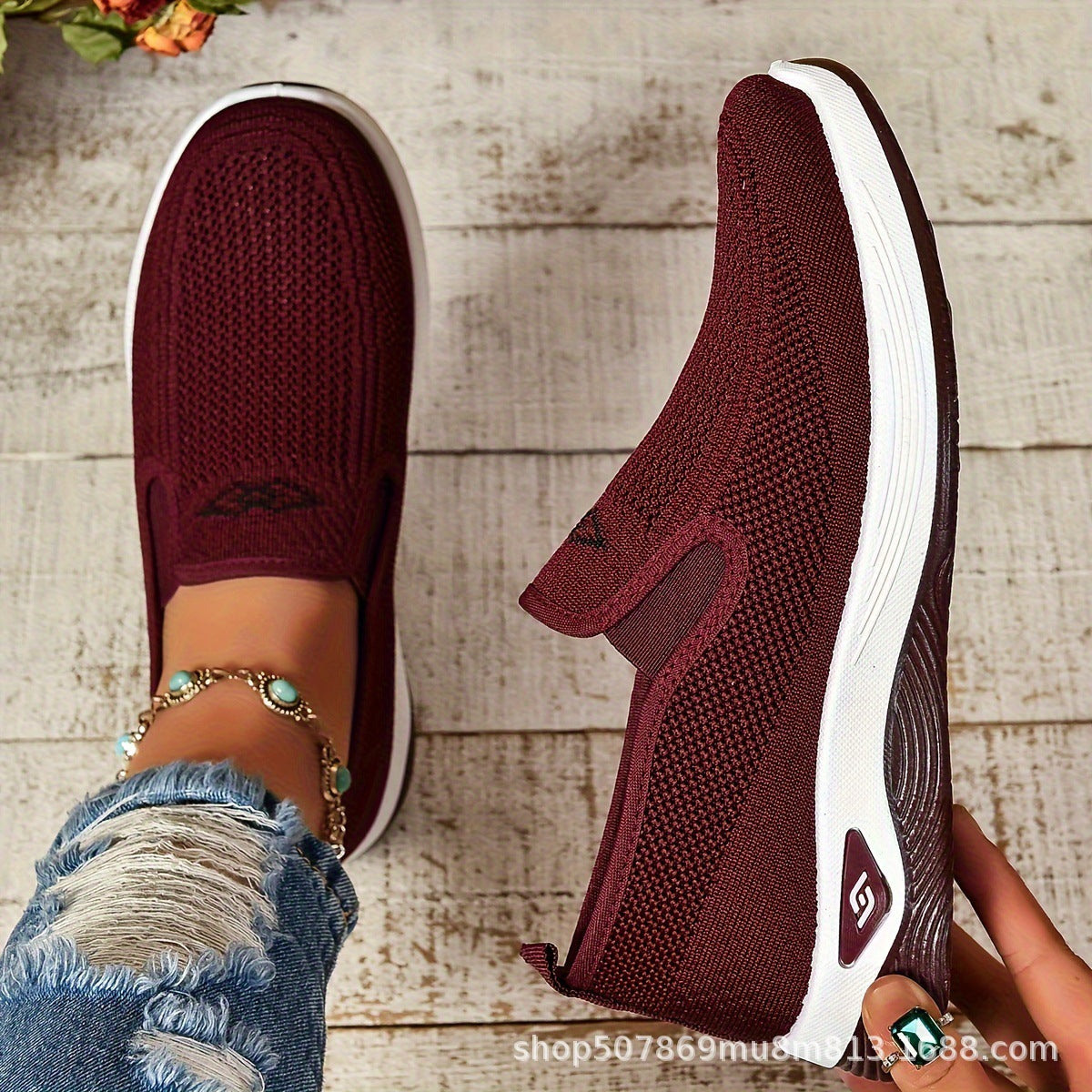Women's Orthopedic Platform Slip-on Sneakers